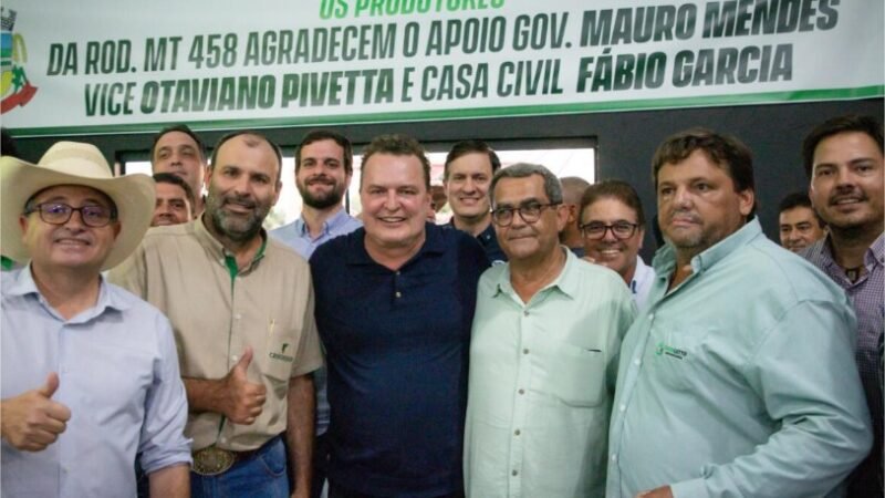 Max Russi celebra articulação da MT-458 e mais avanços em Pedra Preta