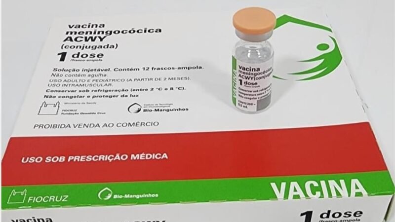 SES esclarece que SUS não oferta vacina contra meningite do tipo B