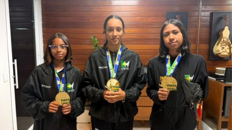 Atletas do programa de bolsas do Governo de MT conquistam medalhas de ouro no Pan-Americano de Taekwondo