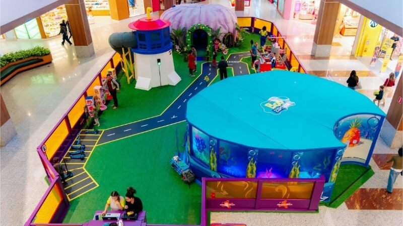 Arena Nickelodeon é a nova atração do Shopping Estação Cuiabá