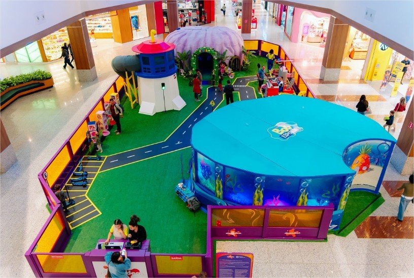 Arena Nickelodeon é a nova atração do Shopping Estação Cuiabá