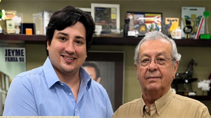 Dr. Miguel Júnior já viabilizou R$ 4,47 milhões em emendas para Várzea Grande