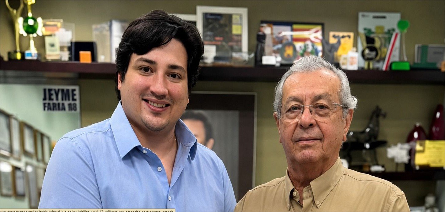 Dr. Miguel Júnior já viabilizou R$ 4,47 milhões em emendas para Várzea Grande