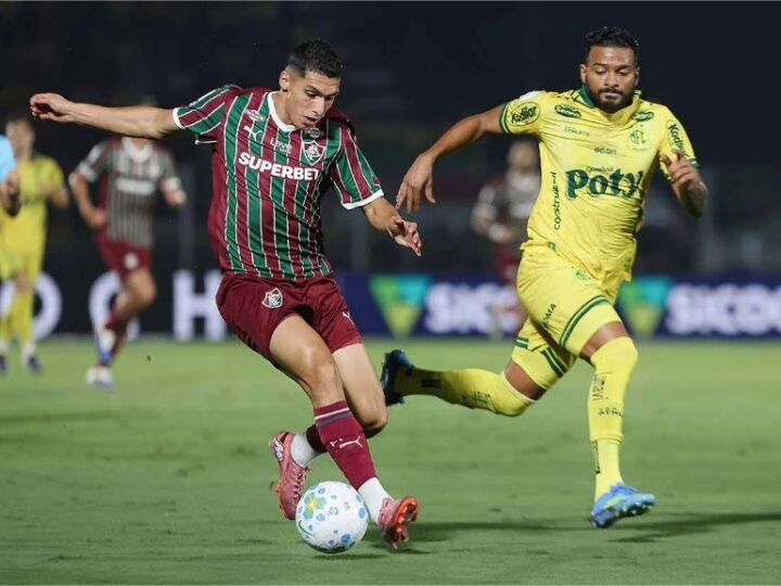 Fluminense joga mal e perde para o Mirassol, que reage no Brasileirão