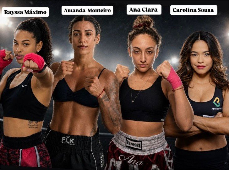 Participação feminina ganha destaque no kickboxing profissional em Mato Grosso