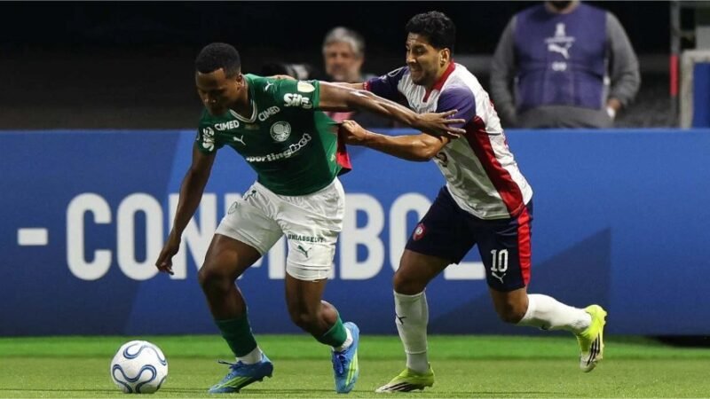 Palmeiras perde para o Cerro Porteño e vê vaga ameaçada na Libertadores