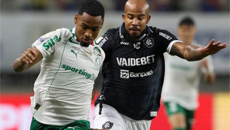 Remo e Palmeiras ficam no empate em jogo marcado por grande atraso