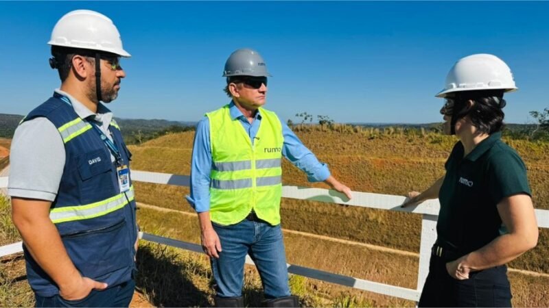 Wilson Santos visita Terminal de Dom Aquino e destaca a importância da expansão ferroviária em MT