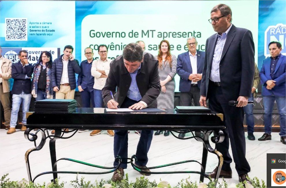 Governo de MT firma convênios com municípios do Alto Rio Paraguai: “parceria faz diferença na ponta”, afirma prefeito de Tangará da Serra