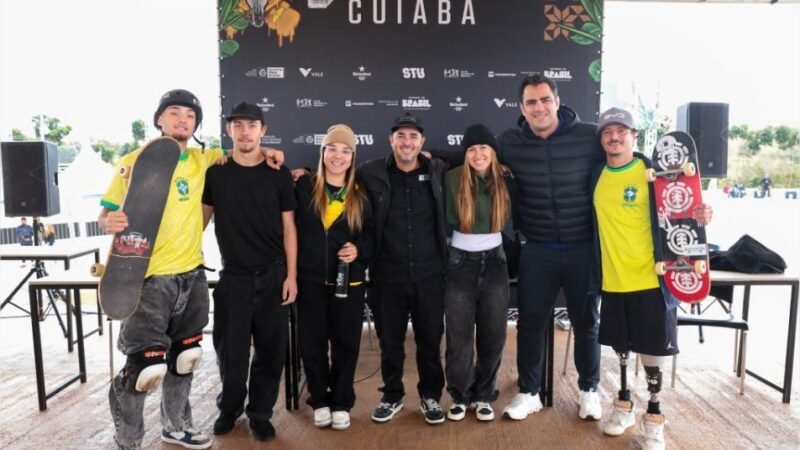 Principais atletas do país destacam qualidade do complexo de skate no Parque Novo Mato Grosso