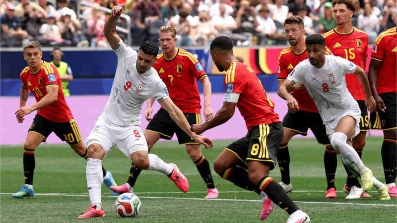 Empate com o Irã complica a Bélgica e embola o Grupo G