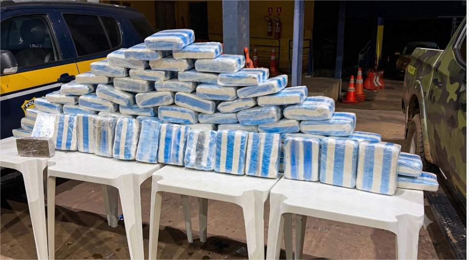 Operação integrada apreende 83 quilos de droga e causa prejuízo superior a R$ 1,2 milhão às facções criminosas