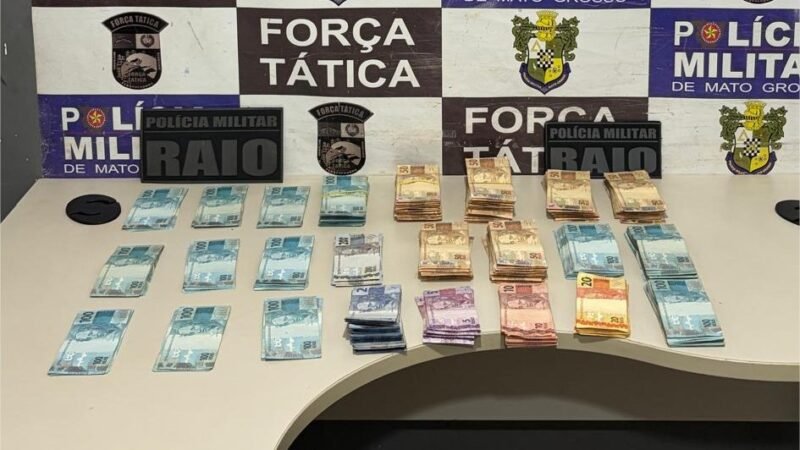 Força Tática apreende adolescente com R$ 73,7 mil em dinheiro de facção criminosa