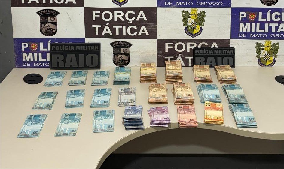 Força Tática apreende adolescente com R$ 73,7 mil em dinheiro de facção criminosa