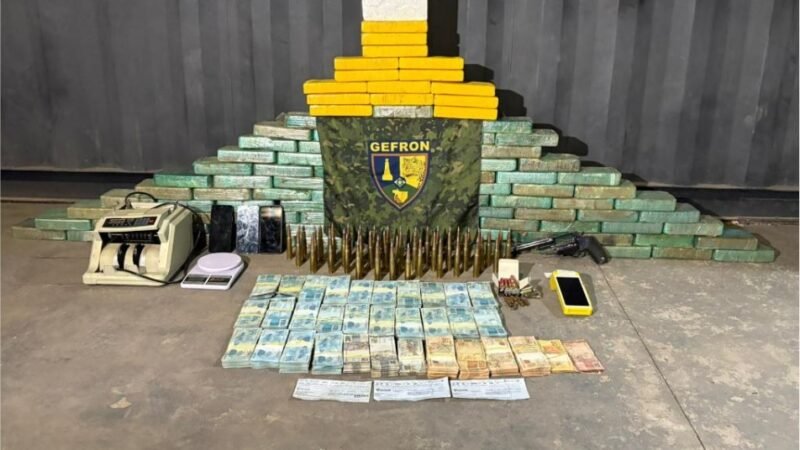Operação apreende 107 quilos de drogas e causa prejuízo de R$ 2,4 milhões às facções criminosas