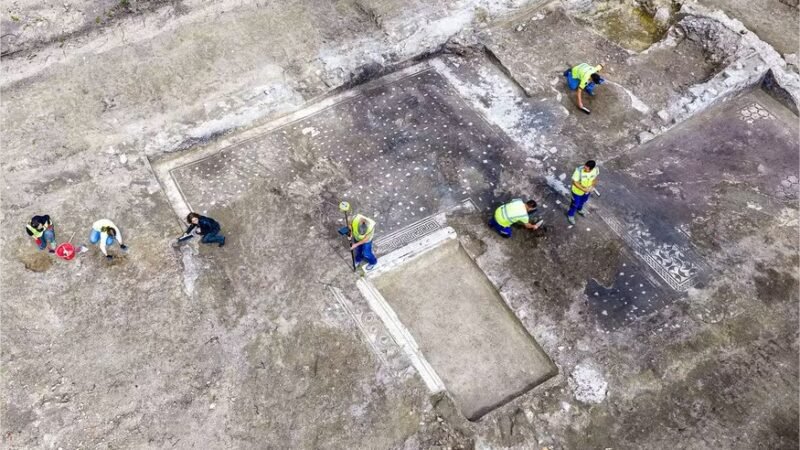 Denúncia de escavação ilegal leva a descoberta de antiga vila romana de 2 mil anos
