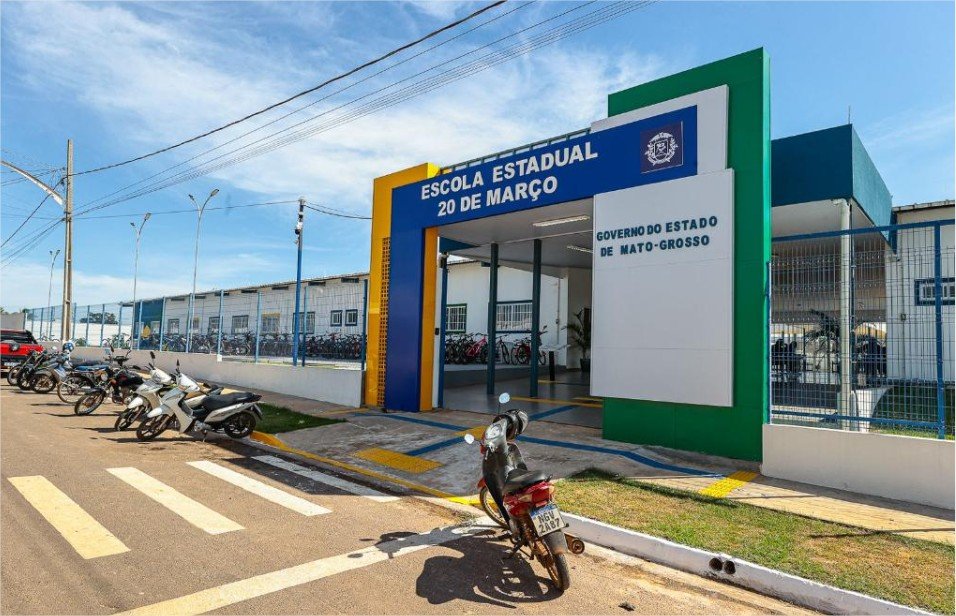 Governo de MT entrega nova Escola Estadual com estrutura para atender mais de 1 mil alunos