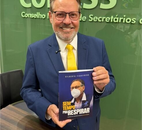 Gilberto Figueiredo lança livro sobre a pandemia e diz que Brasil ainda não está preparado para nova crise sanitária