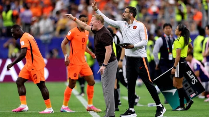Após empate, Koeman diz que Holanda precisa evoluir na Copa: “Não estou feliz”