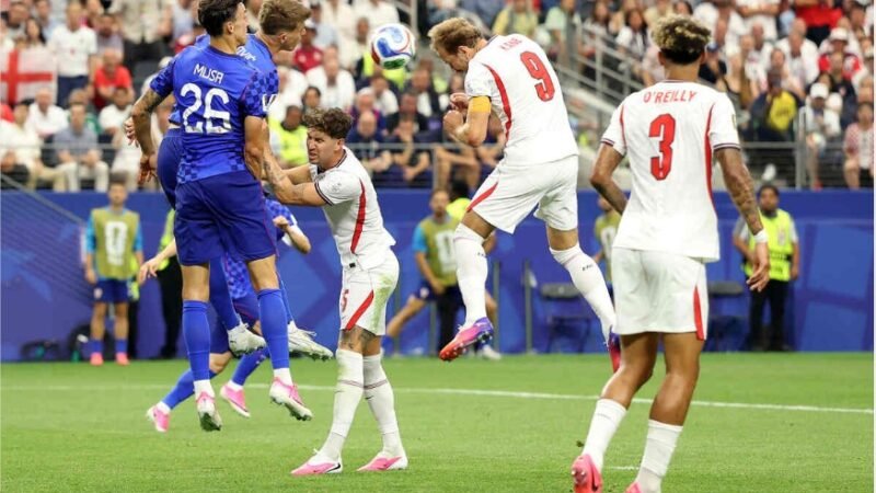 Kane faz diferença, e Inglaterra vence Croácia