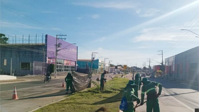 VG em Ação intensifica serviços em bairros como Cristo Rei, Ouro Verde, Panorama e Chapeu do Sol