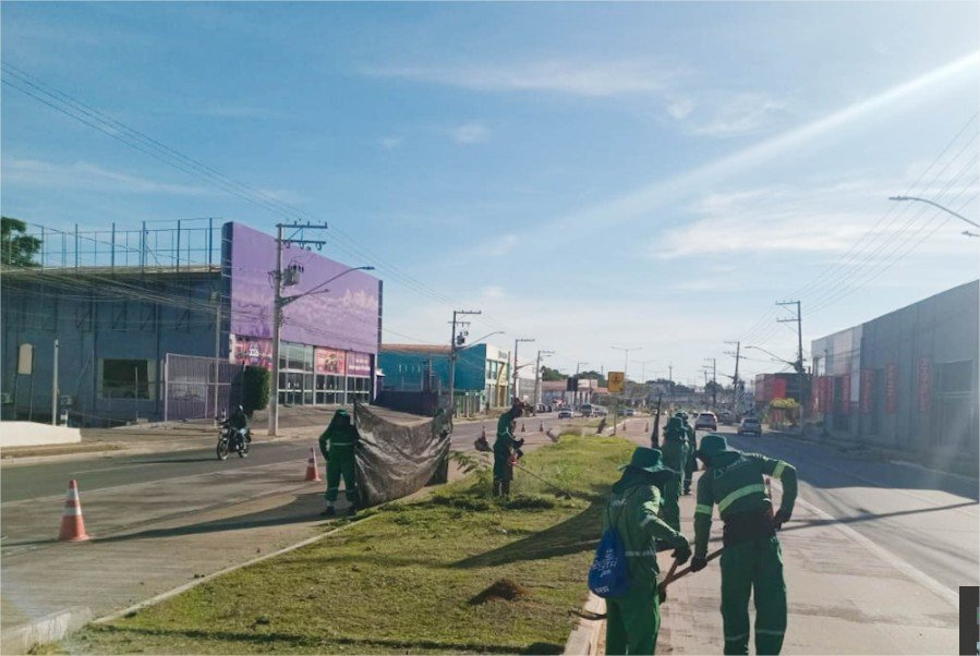VG em Ação intensifica serviços em bairros como Cristo Rei, Ouro Verde, Panorama e Chapeu do Sol