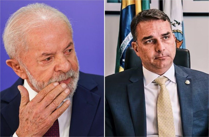 Lula e Flávio Bolsonaro voltam a empatar, com 47% a 44% no 2º turno