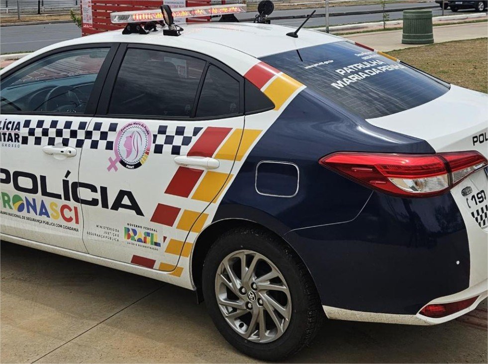 Patrulha Maria da Penha prende homem por ameaças contra ex-namorada em Cuiabá