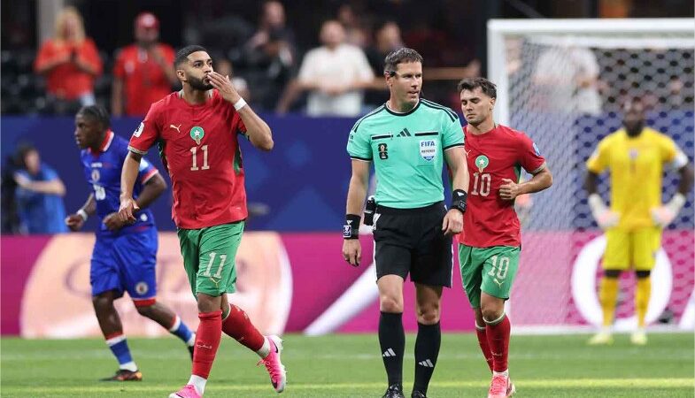 Marrocos termina em 2º no grupo do Brasil após vencer o Haiti
