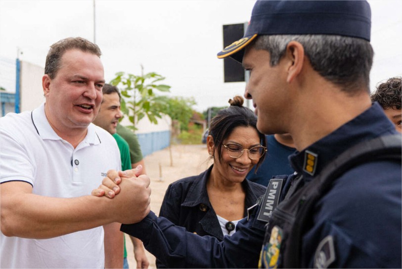 No Dia do Policial Militar, Max Russi reforça compromisso com fortalecimento da PMMT