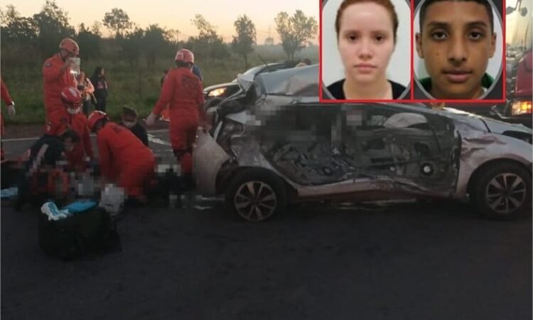 Morte de estudantes em acidente na Estrada da Guia gera comoção nas redes