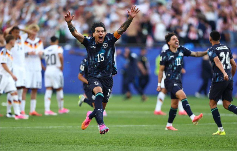 Nos pênaltis, Paraguai surpreende e elimina a Alemanha da Copa do Mundo