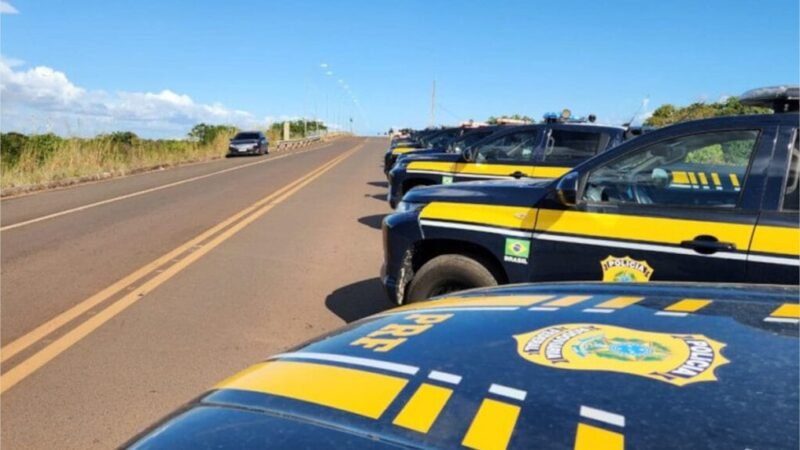 PRF registra 24 acidentes, três mortes e mais de 1,4 mil infrações em rodovias federais de Mato Grosso