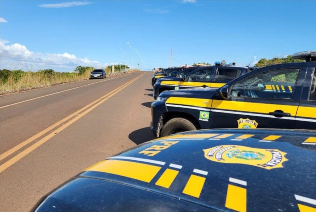 PRF registra 24 acidentes, três mortes e mais de 1,4 mil infrações em rodovias federais de Mato Grosso