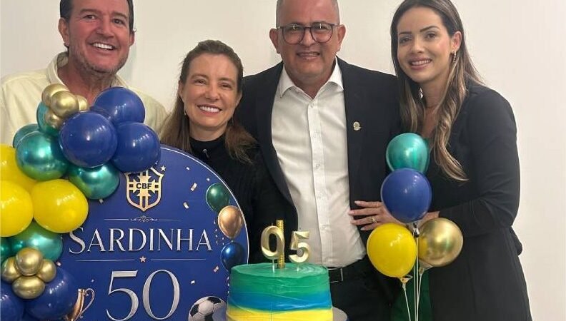 Vereador Sardinha celebra aniversário ao lado de familiares e amigos