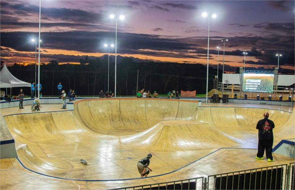Parque Novo Mato Grosso recebe principal etapa do circuito brasileiro de skate; ingressos gratuitos disponíveis
