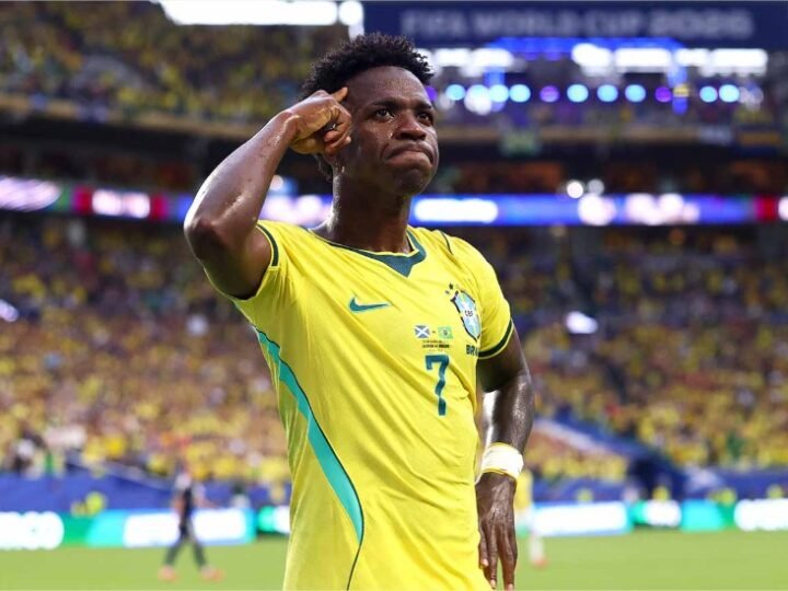 Vini Jr. baila em cima da Escócia, e Brasil passa em primeiro. Neymar retorna