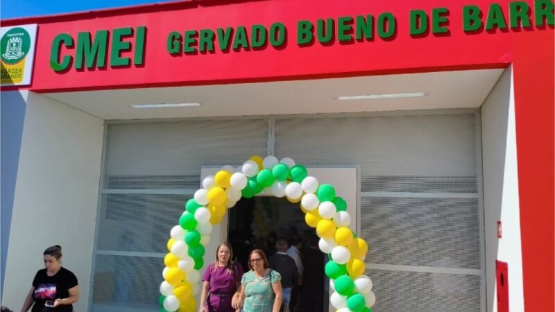 Gisa Barros celebra inauguração da CMEI Gervado Bueno de Barros e destaca legado do homenageado