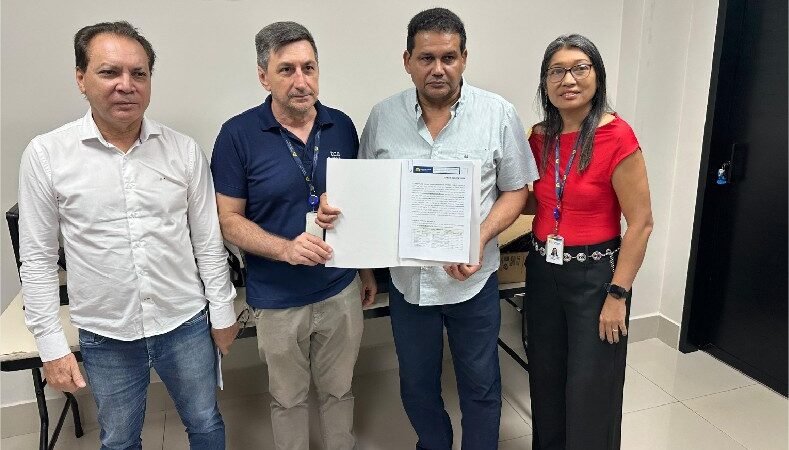 Câmara de Várzea Grande recebe doação de 10 computadores do Tribunal de Contas