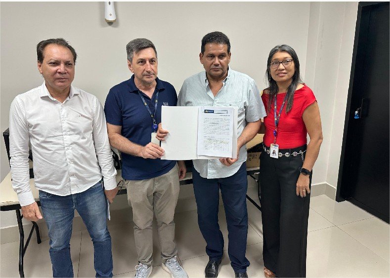 Câmara de Várzea Grande recebe doação de 10 computadores do Tribunal de Contas