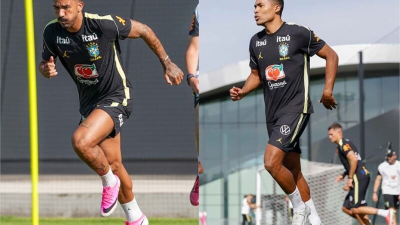 Ancelotti indica Danilo e Alex Sandro como titulares para a estreia do Brasil na Copa