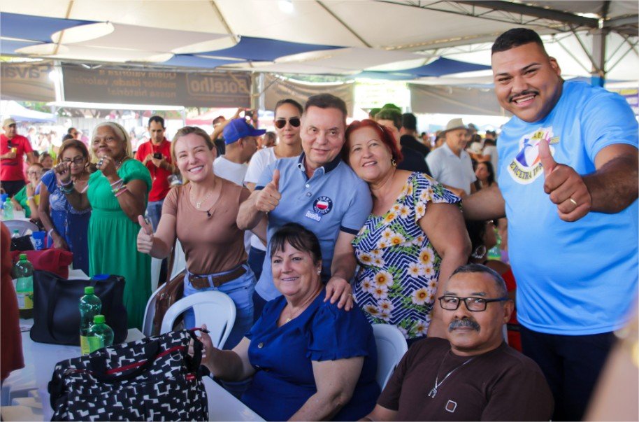 Festa da Terceira Idade em Várzea Grande tem anúncio de R$ 20 milhões para recuperação de ruas