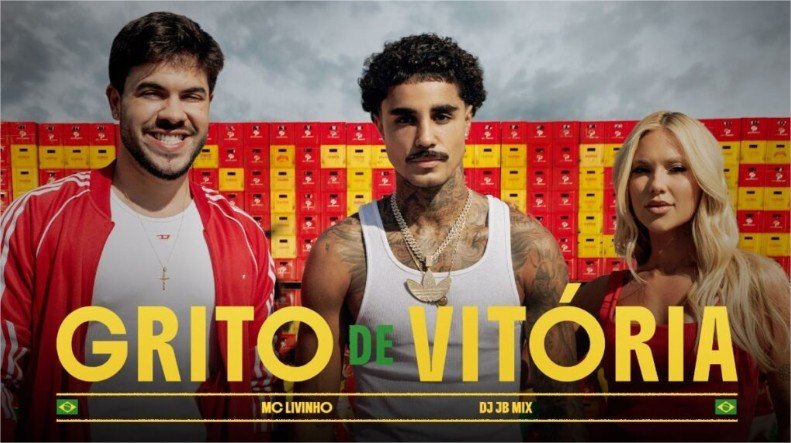 MC Livinho lança clipe de “Grito de Vitória”, hit inspirado na paixão dos brasileiros pelo futebol