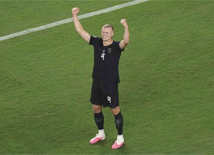 Haaland marca duas vezes, Noruega derrota Senegal e avança na Copa