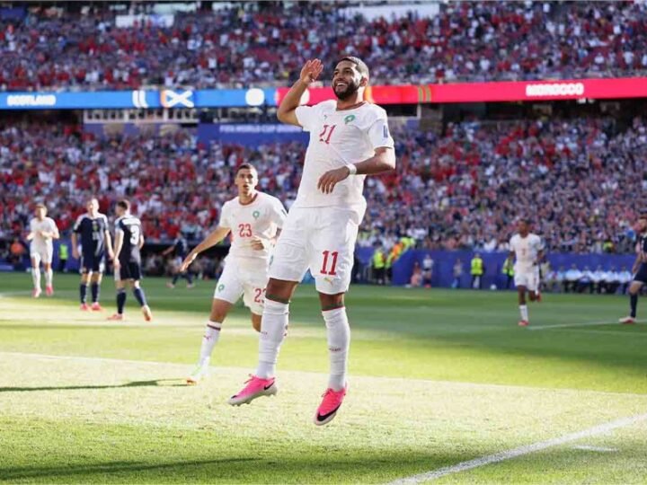 Com gol mais rápido da Copa, Marrocos bate Escócia e encaminha classificação