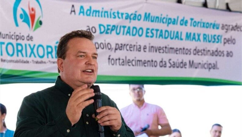 “Obra que salva vidas”, diz Max Russi durante entrega de hospital reformado em Torixoréu