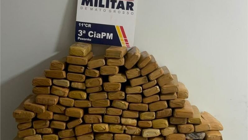 Polícia Militar prende sete faccionados e apreende 152 tabletes de maconha