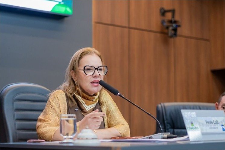 Paula Calil anuncia concurso público para a Câmara de Cuiabá em 2026