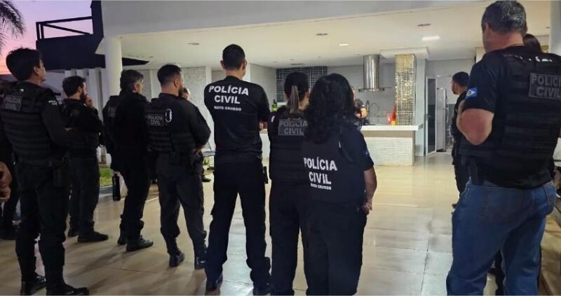 Polícia Civil cumpre mandados em Rondonópolis durante operação contra estelionato eletrônico