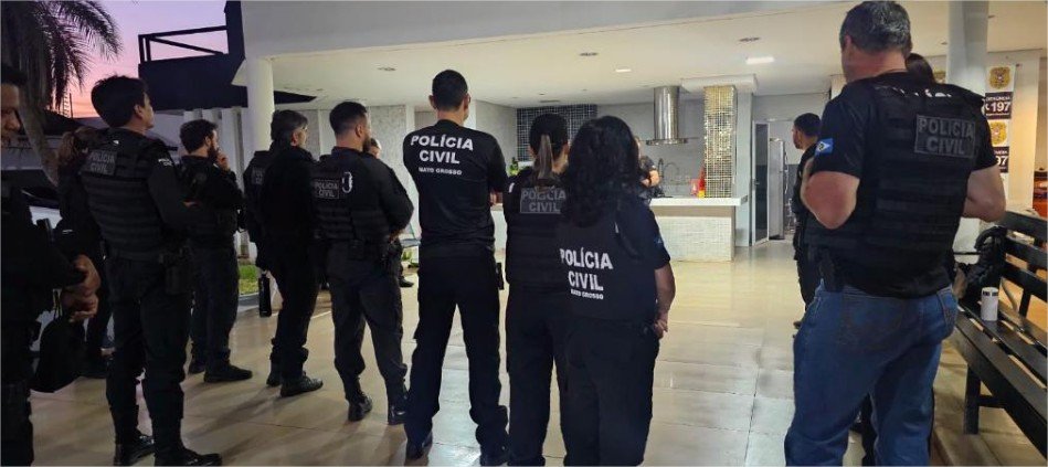 Polícia Civil cumpre mandados em Rondonópolis durante operação contra estelionato eletrônico